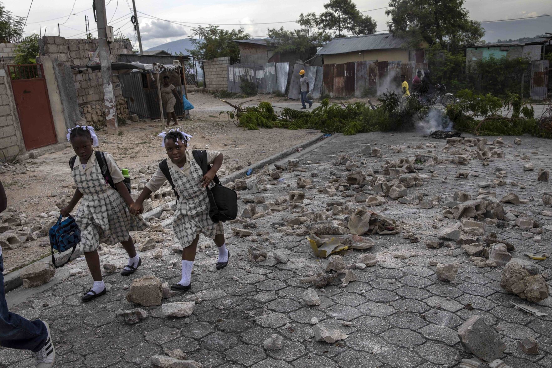 APTOPIX Haiti Daily Life